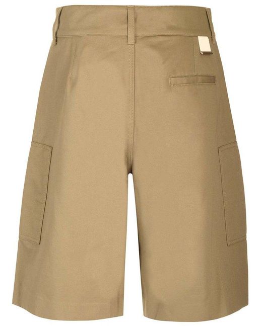 DARKPARK Natural Nina Puller Embellished Bermuda Shorts