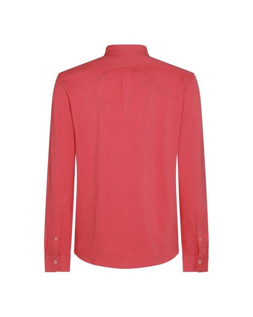 Polo Ralph Lauren Red Camicie Pale for men