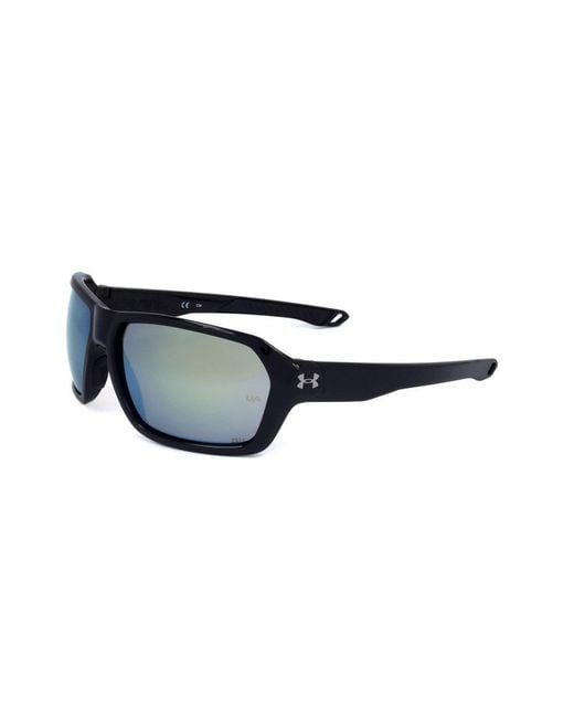 Under Armour Black Ua Recon Rectangle-Frame Sunglasses for men
