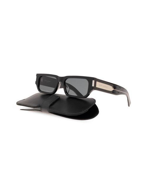 Saint Laurent Black 'sl 660/f' Sunglasses,