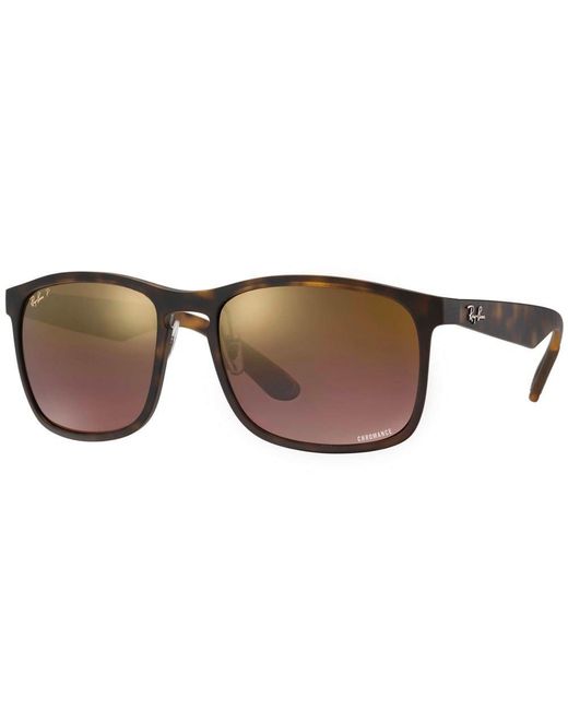 Ray-Ban Black Rb4264 Chromance Polarised Sunglasses for men