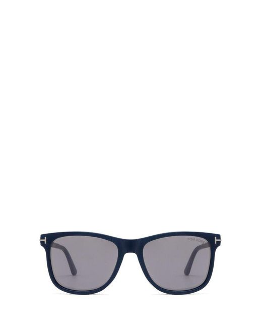 Tom Ford Gray Sinatra Square Frame Sunglasses for men