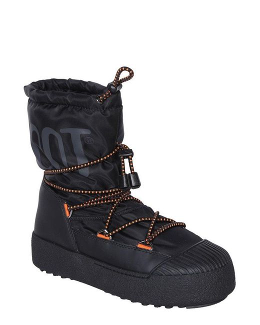Moon Boot Black Mtrack Polar Lace-up Boots for men