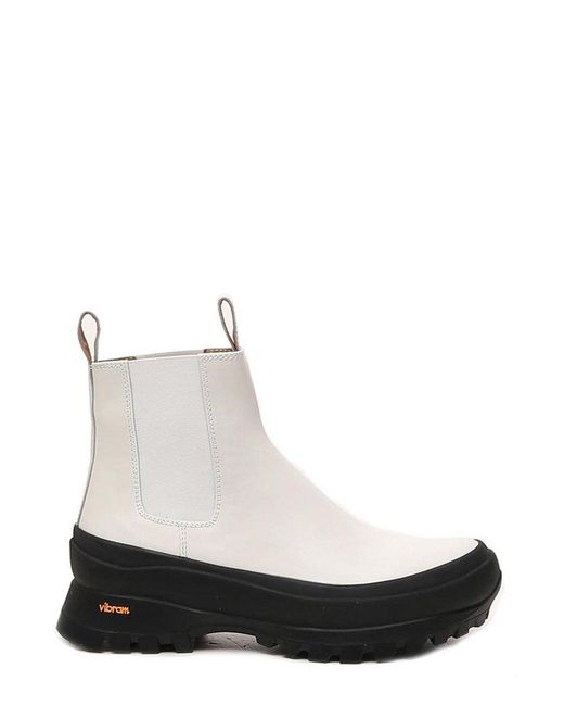 Jil Sander Leather X Vibram Chelsea 