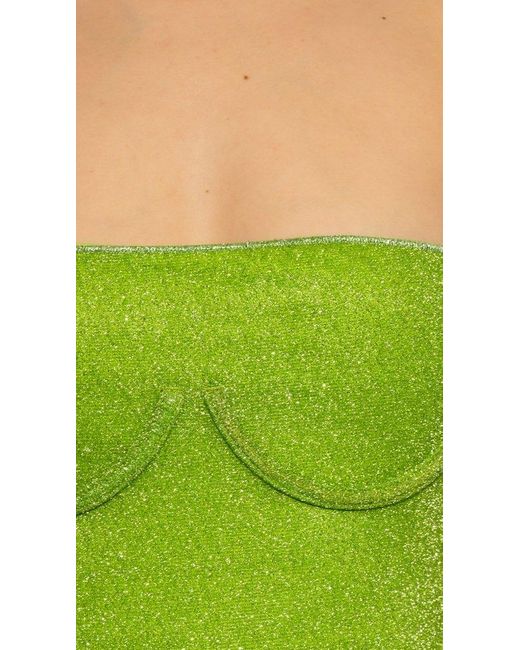 Oseree Green One-Piece Swimsuit