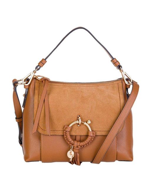 See By Chloé Joan Small Crossbody Bag in Brown Lyst