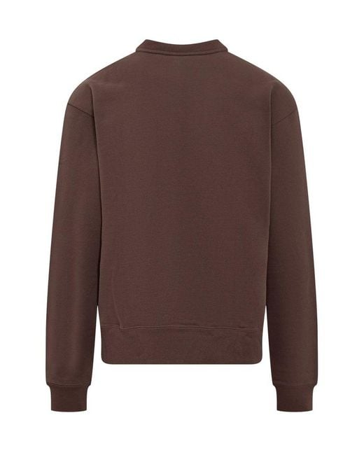 adidas Originals X Pharrell Williams Crewneck Humanrace Sweater in Brown |  Lyst