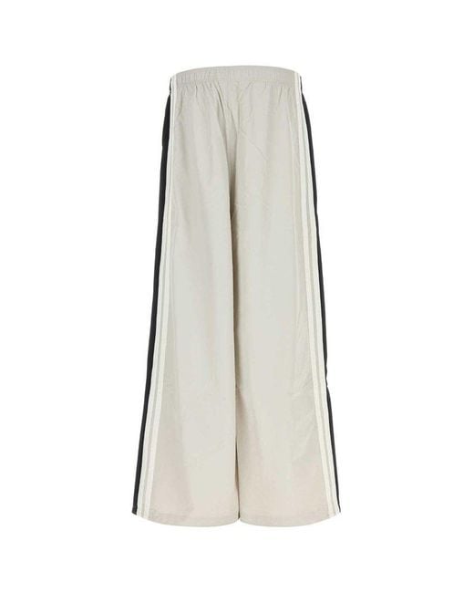 Vetements White Wide Leg Pants for men