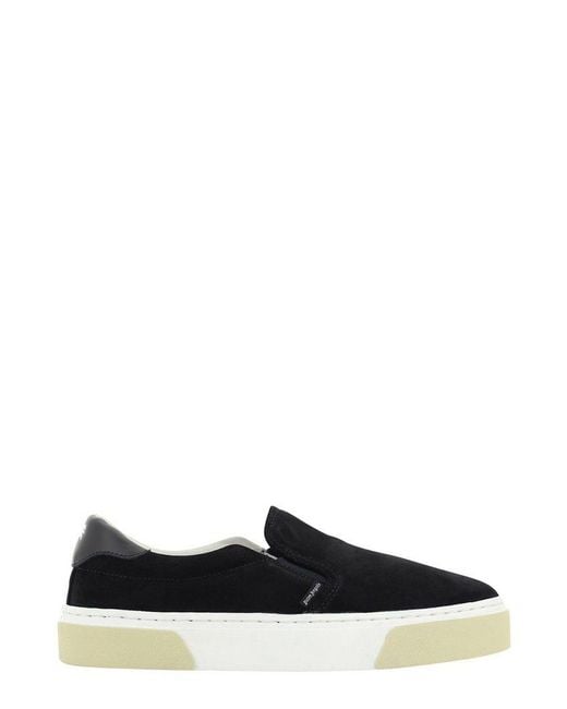 Palm Angels Black Low-top Slip On Trainers for men