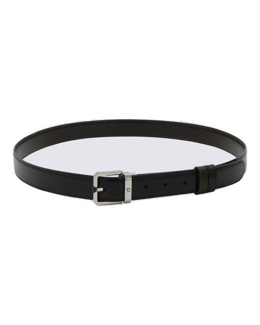 Montblanc Black Leather Belt for men