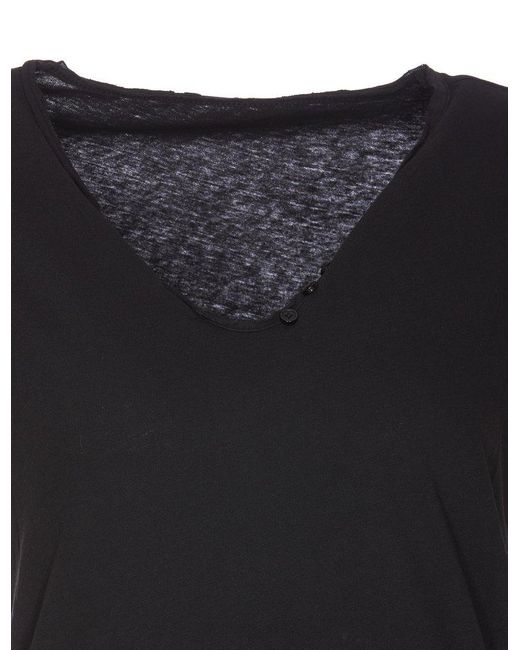 Zadig & Voltaire Black Zadig & Voltaire T-Shirts And Polos
