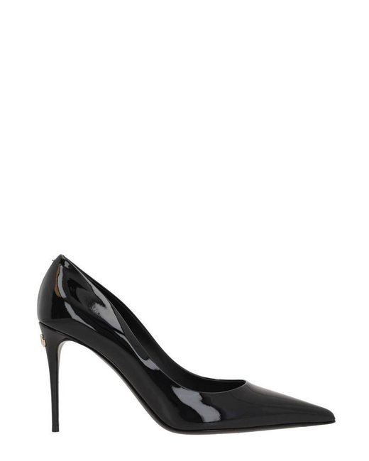 dolce and gabbana black pumps