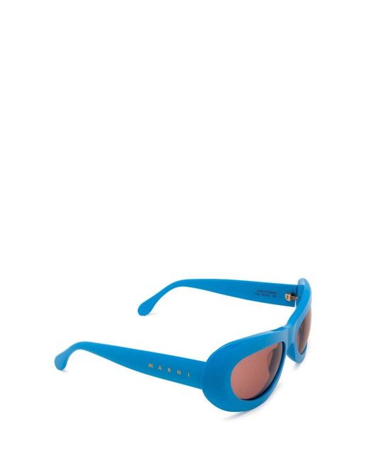 Marni Blue Sunglasses