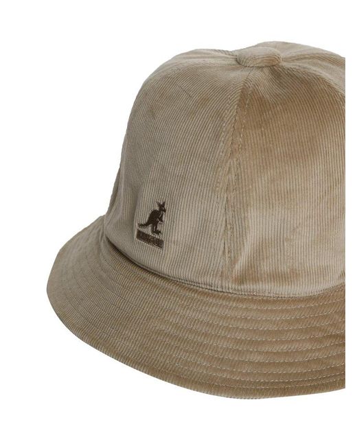 Kangol Natural Logo Embroidered Hat for men