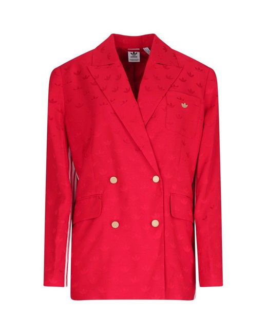 ジャケット Monogram Jacquard Double Breasted Jacket louis-vuitton--