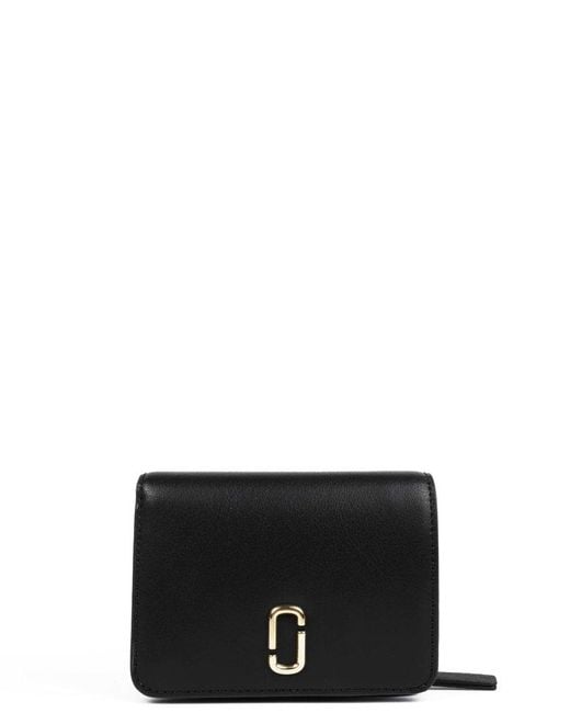 Marc Jacobs Black Mini Compact Wallet