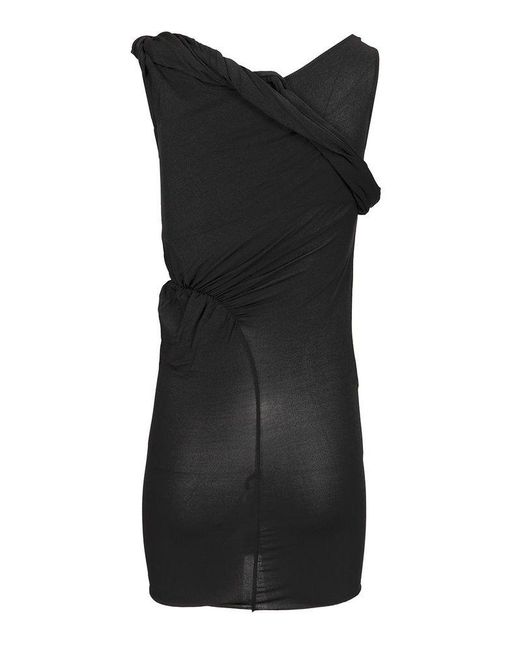 【Rick Owens】Sahara アシンメトリートップス Sahara asymmetric top in pink - Rick Owens | Mytheresa