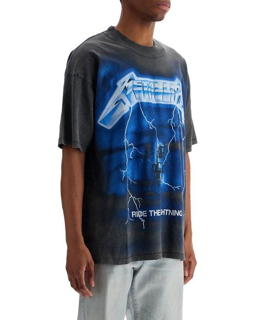 Represent Blue X Metallica for men