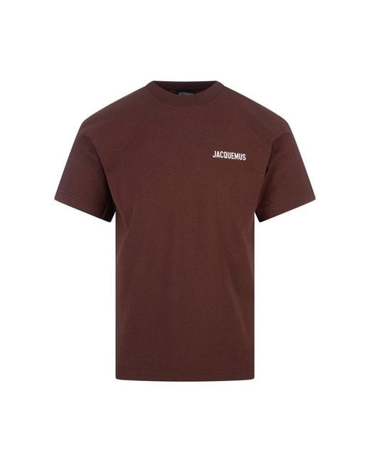 【送料&関税込】Jacquemus Printed T-shirt Jacquemus Le Rose printed cotton T-shirt Jacquemus