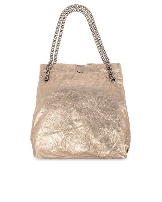 Balenciaga Natural Crush Bucket Bag