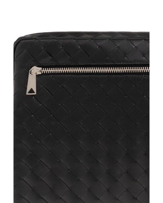 Bottega Veneta Black Handbag With Intrecciato Weave for men