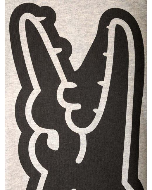 Comme des Garçons Black X Lacoste Graphic Printed Crewneck T-shirt for men
