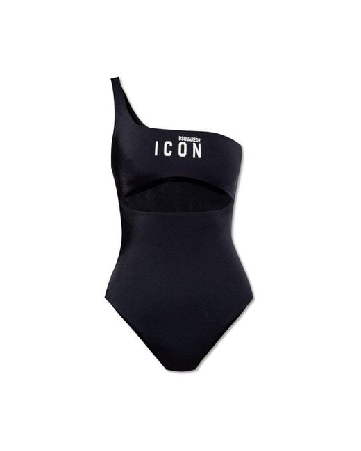 DSquared² Blue One-Piece Swimsuit