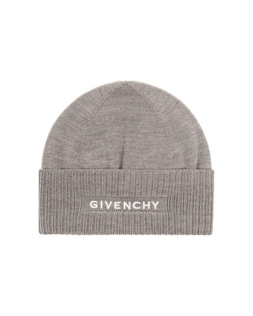 Givenchy Gray Wool Beanie, for men