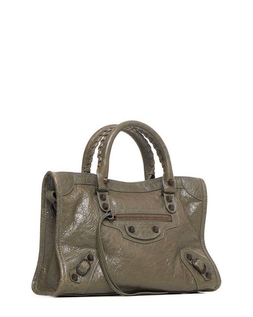ショルダーバッグ・ポシェット BALENCIAGA Shoulder Bags Women Leather Green/Acid Green Balenciaga Small Lindsay Shoulder Bag in Acid Green | FWRD
