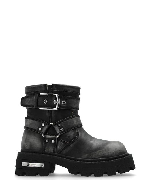 Eytys Black Dominique Ankle Boots