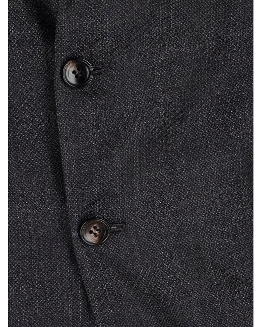 Kiton Two-piece Tailored Suit in Black for Men | Lyst