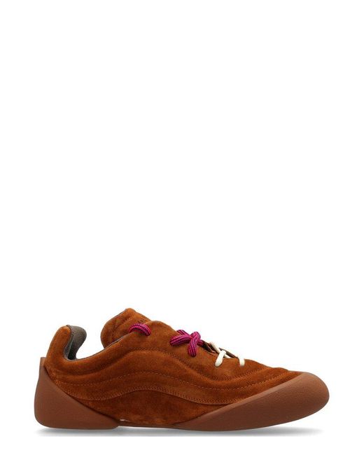 Alexander McQueen Brown Flexion Lace-Up Sneakers for men