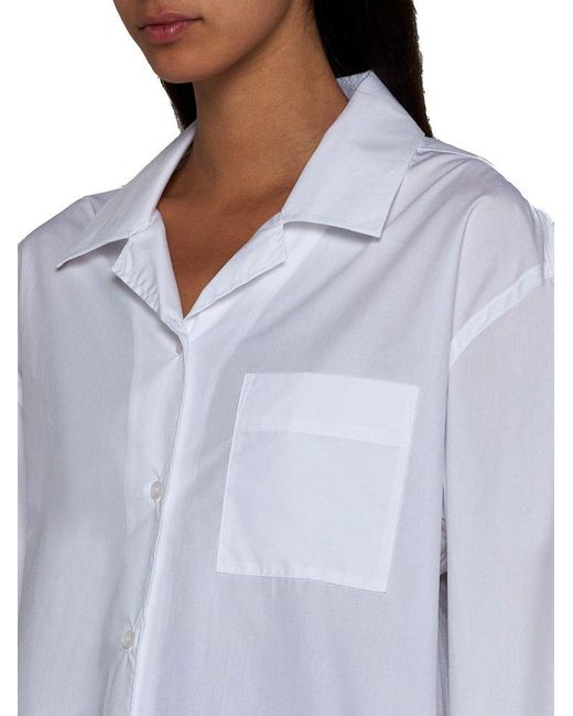 Filippa K White Button-Up Shirt