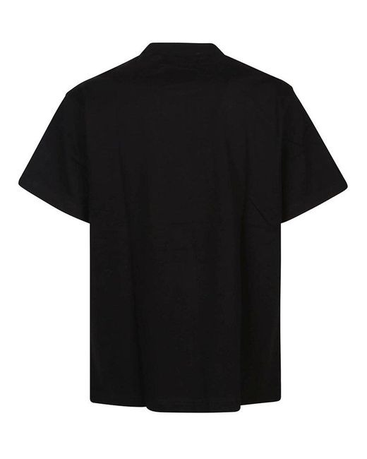 Versace Black Small Heart Couture T-Shirt for men