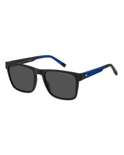 Tommy Hilfiger Black Sqaure Frame Sunglasses for men