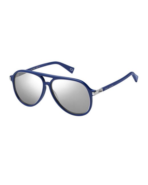 Marc Jacobs Gray Aviator Sunglasses