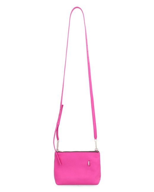 Rick Owens Purple Adri Mini Shoulder Bag