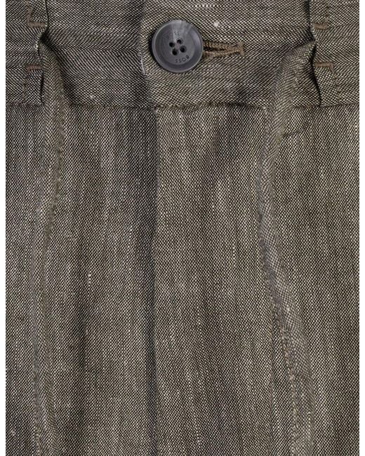 Boss Gray Regular-Fit Drawstring Shorts for men