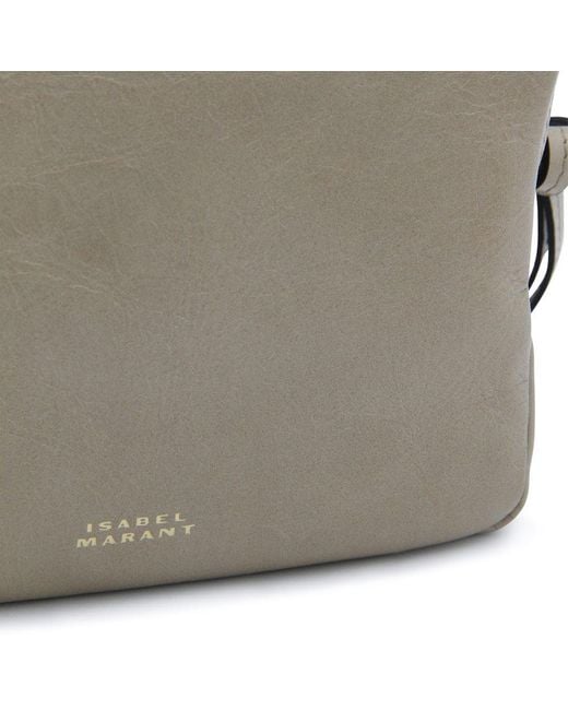 Isabel Marant Natural Leather Wardy Camera Shoulder Bag