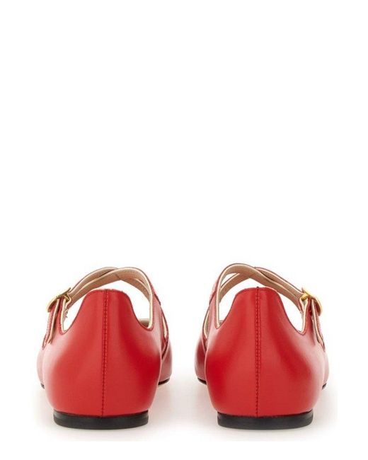 Bally Red Sandal Beliska
