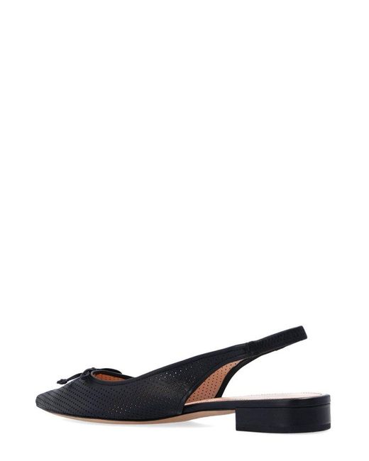 Kate Spade Black Cutout Slingback Sandals