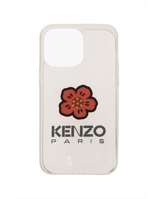 KENZO White Iphone 14 Pro Max Case, for men