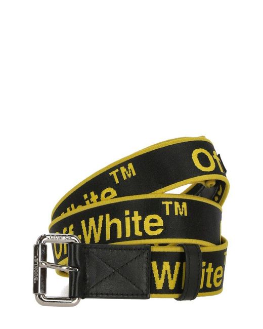 Off-White c/o Virgil Abloh Belts in Black for Men | Lyst