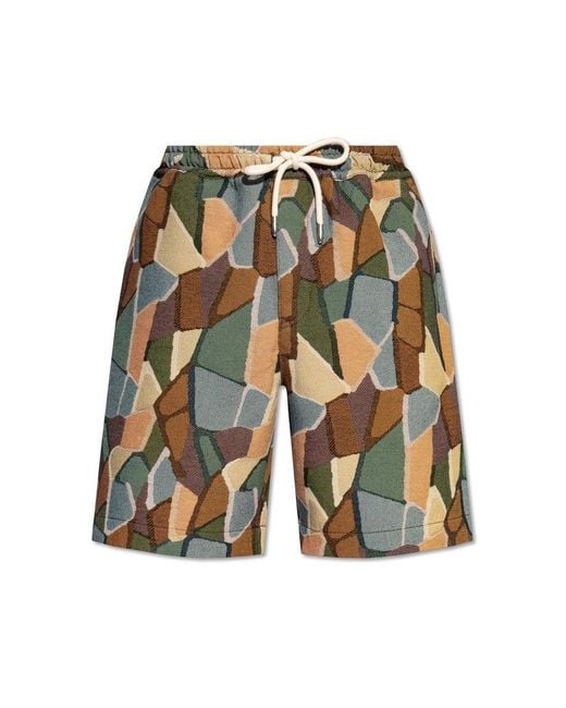 Emporio Armani Multicolor Patterned Shorts, for men