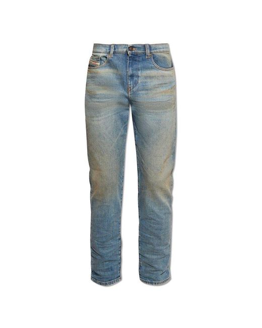 DIESEL Blue '2019 D-strukt' Jeans, for men