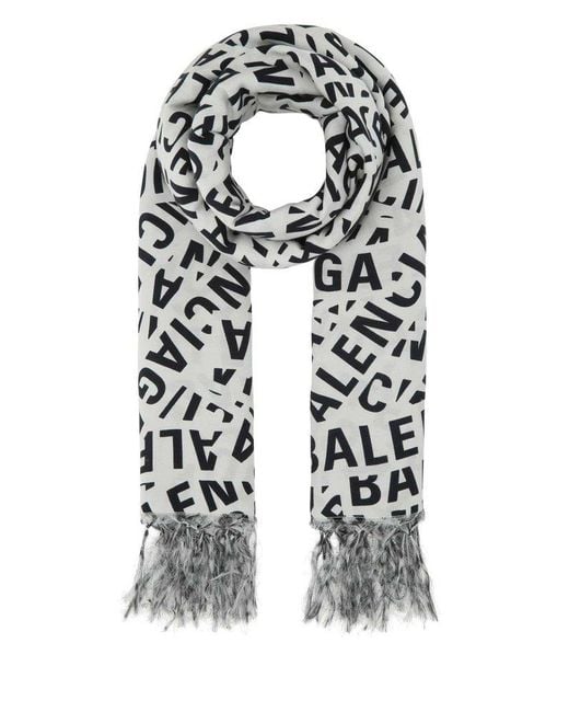 Balenciaga All-over Logo Printed Wrap Skirt | Lyst Canada Balenciaga All-over Logo Printed Wrap Skirt | Lyst Canada