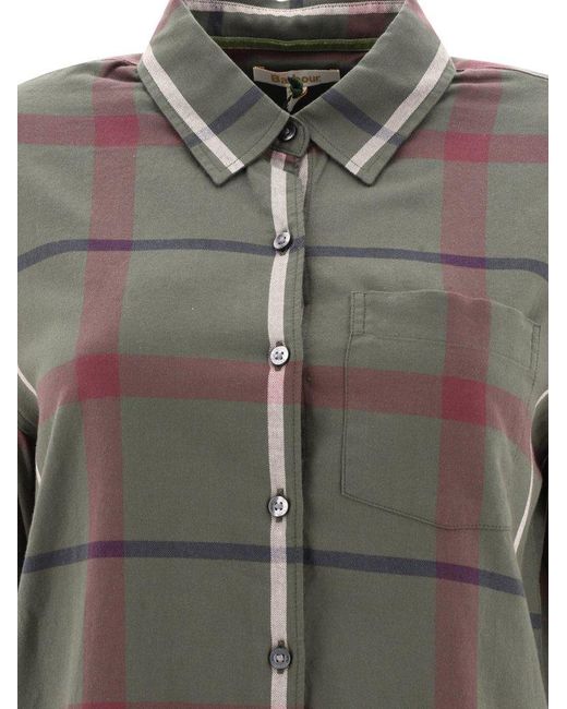 Barbour oxer best sale shirt