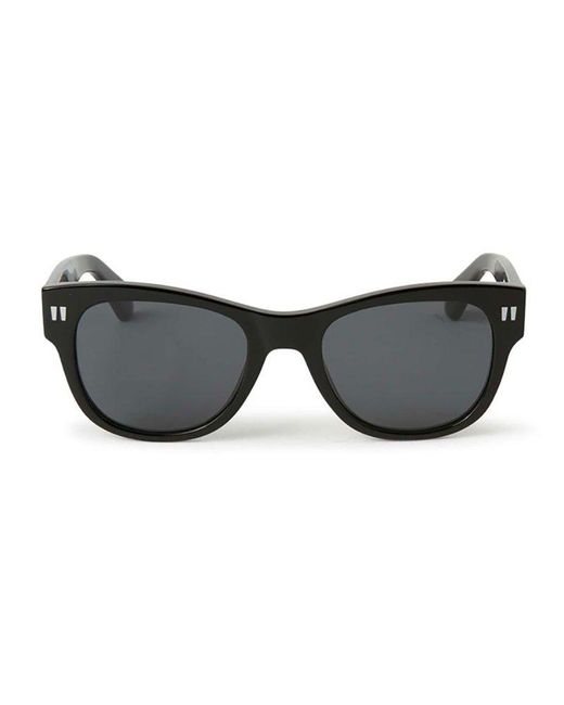 Off-White c/o Virgil Abloh Gray Square Frame Sunglasses