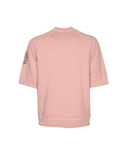 Stone Island Pink Sweaters for men