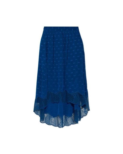 Zadig & Voltaire Blue Joslin Skirt